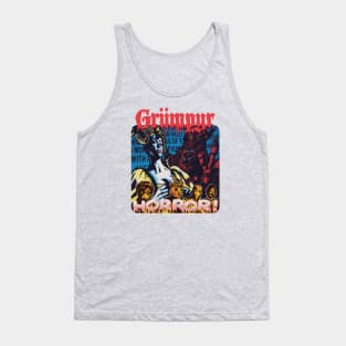 Crimson Cult of the Demon Tank Top